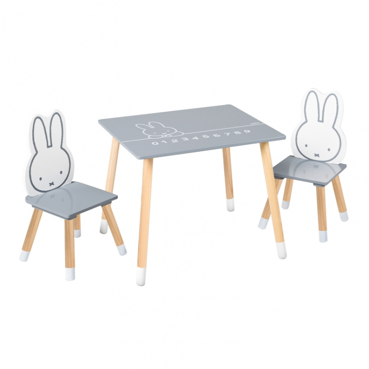 Комплект детской мебели Roba Miffy: стол + 2 стульчика 450019D210