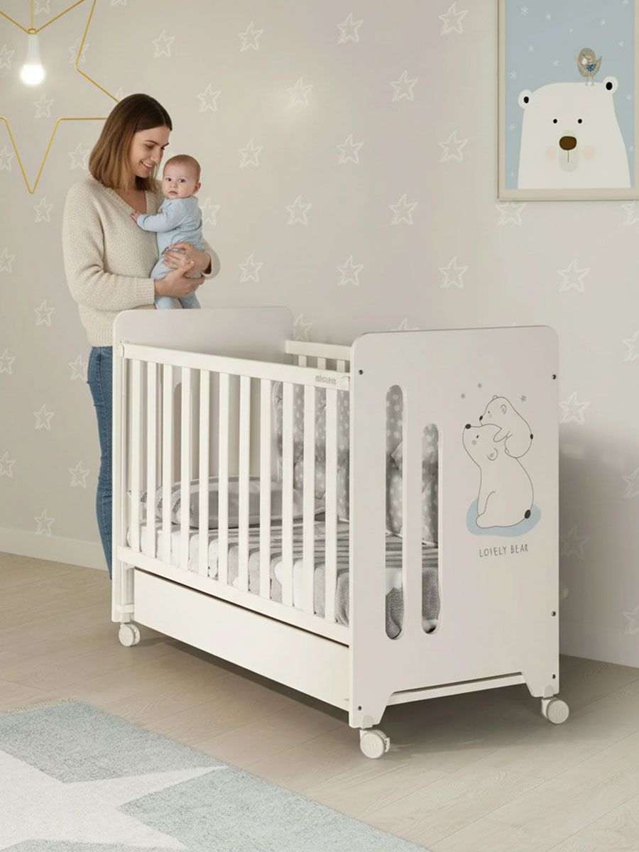 Кровать Micuna Polar Bear 120*60