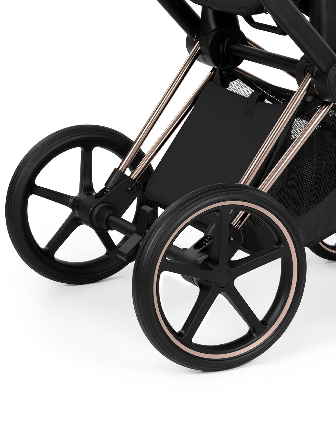 Коляска 2 в 1 Cybex Priam (5) Style шасси Rosegold