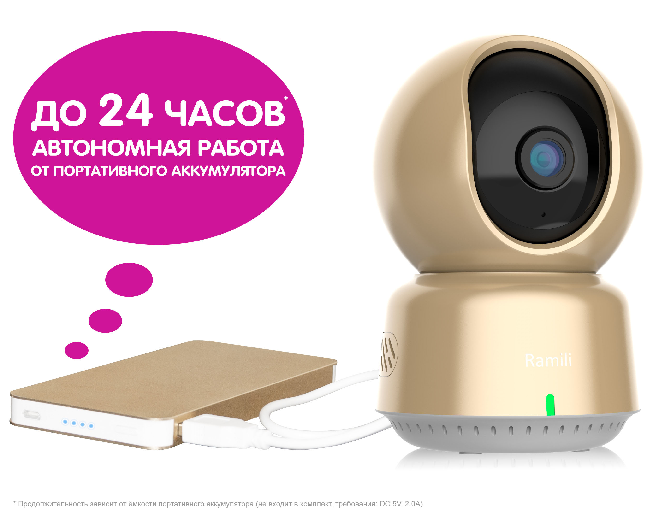 Видеоняня Ramili Baby RV1600C