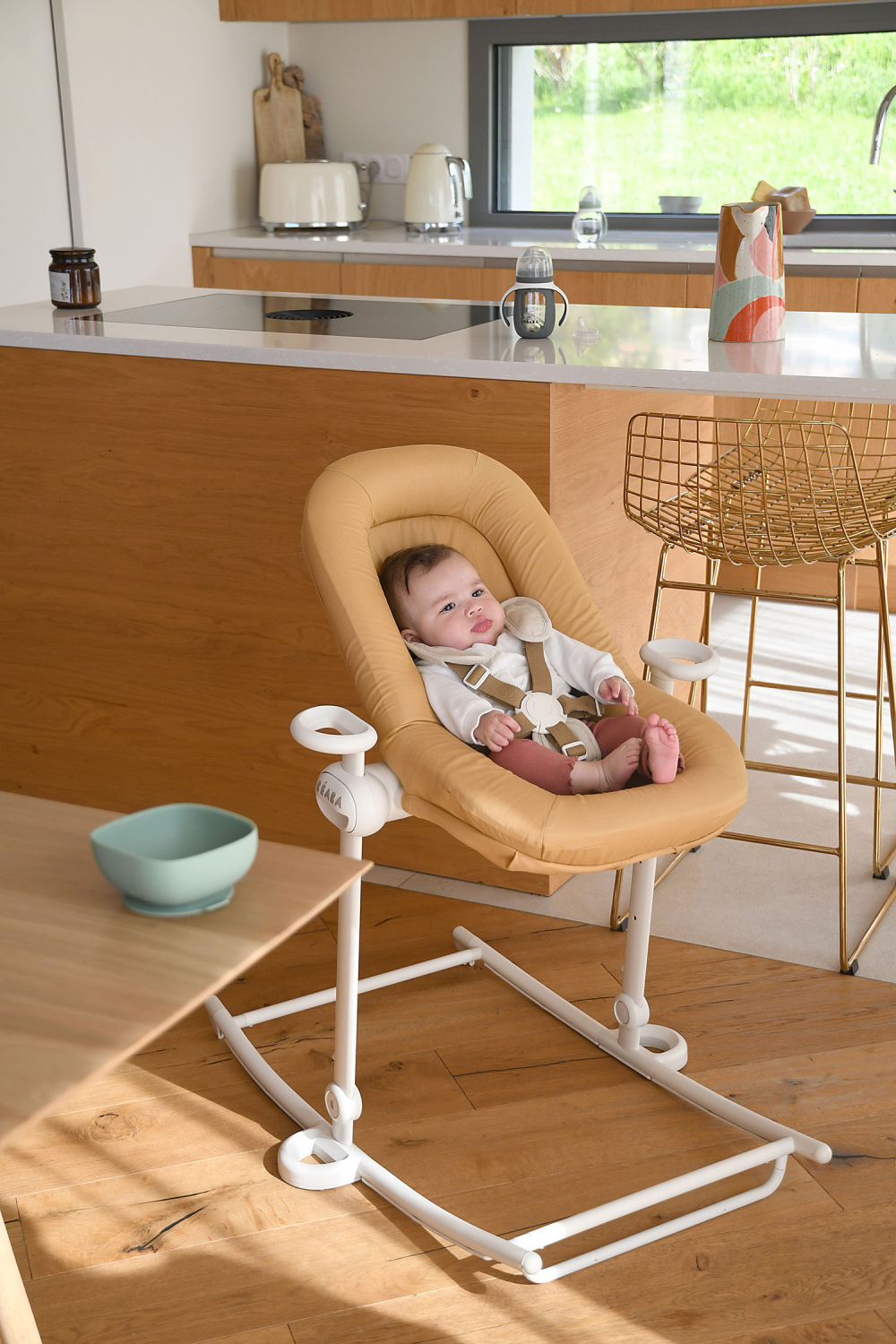 Шезлонг Beaba UP & DOWN LICHEN / TRANSAT UP & DOWN