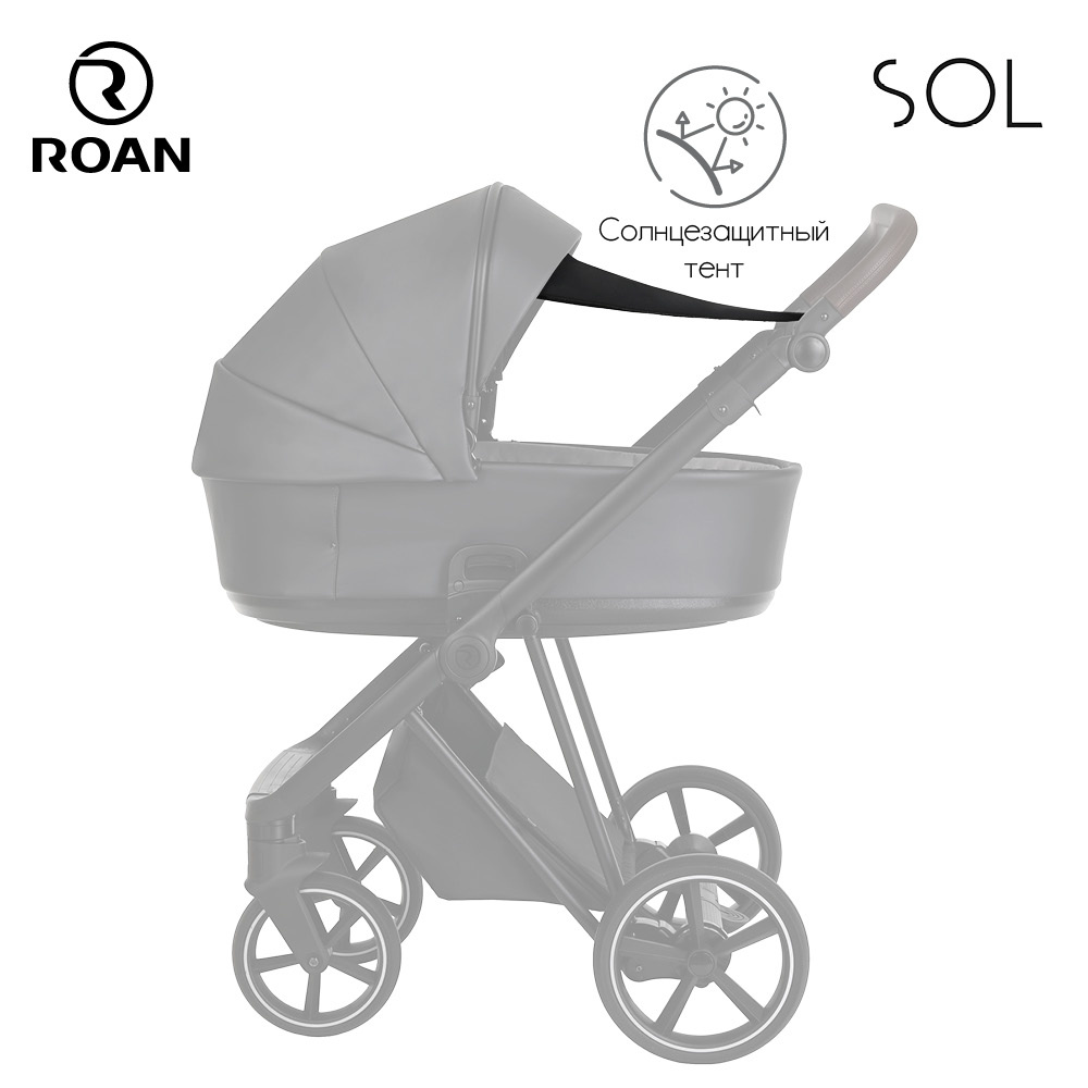 Коляска 2 в 1 Roan Sol