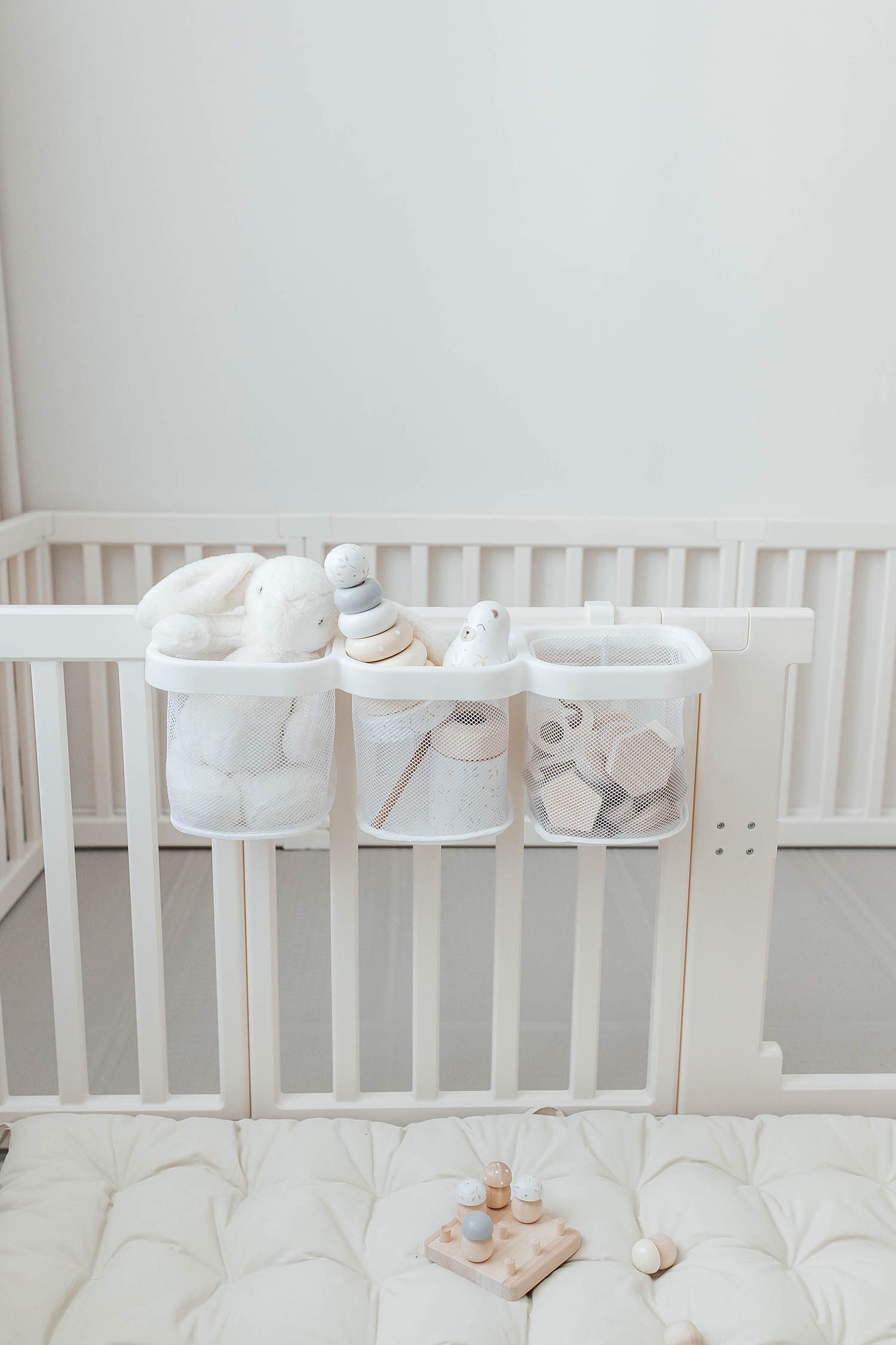 Органайзер для хранения подвесной UNIX Kids White с тремя отделениями универсальный PPBH3W