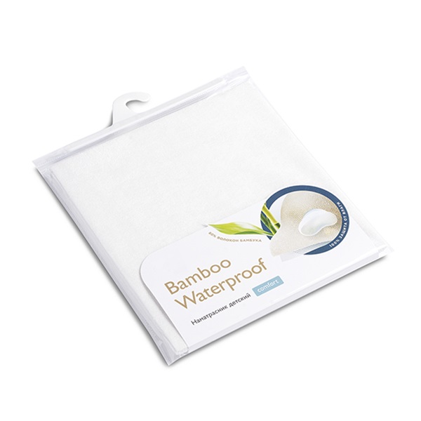 Наматрасник 120х60 см Fiorellino Bamboo Waterproof Comfort непромокаемый на резинках HH-FC/120