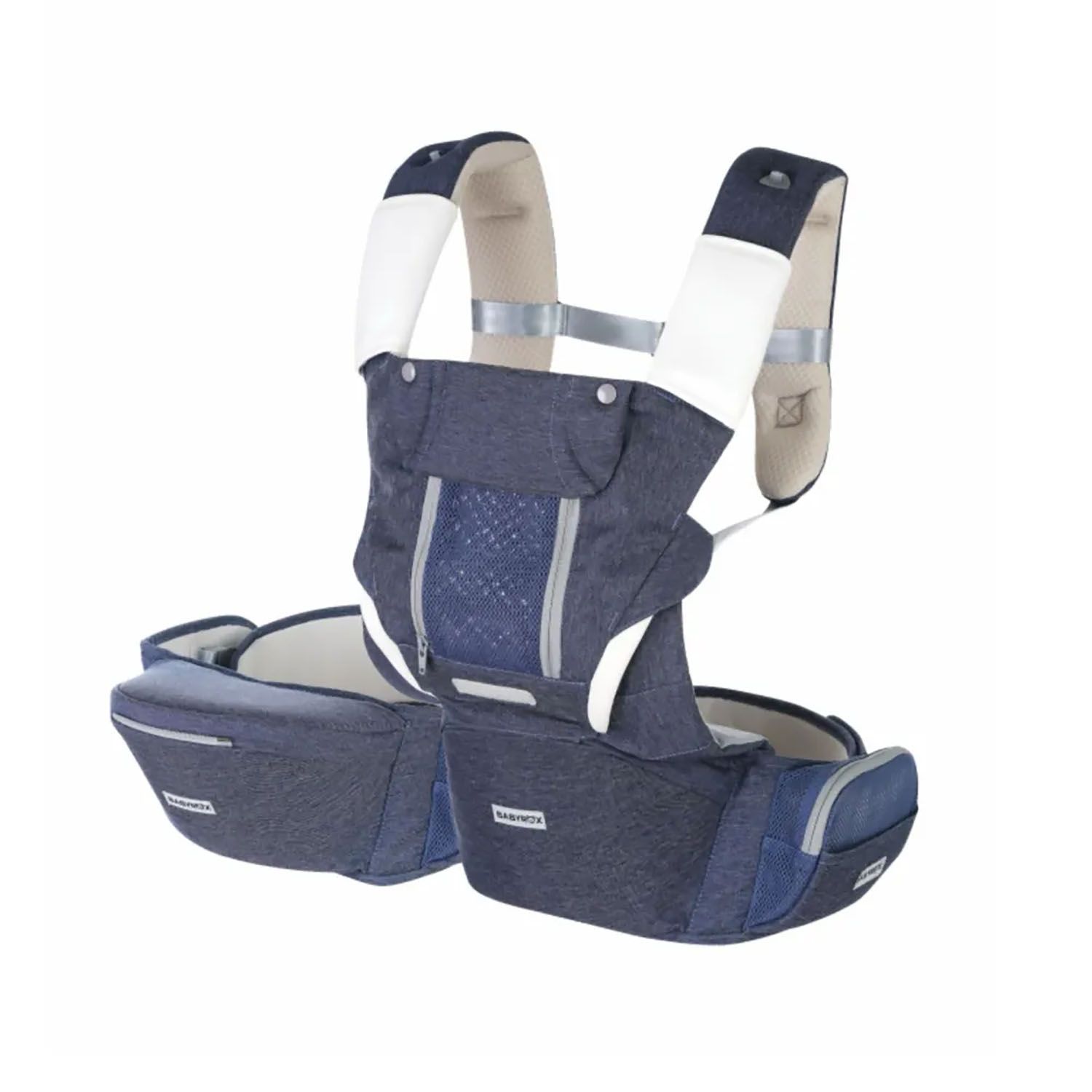 Рюкзак переноска Babyrox Premier с нагрудником синий BC2000