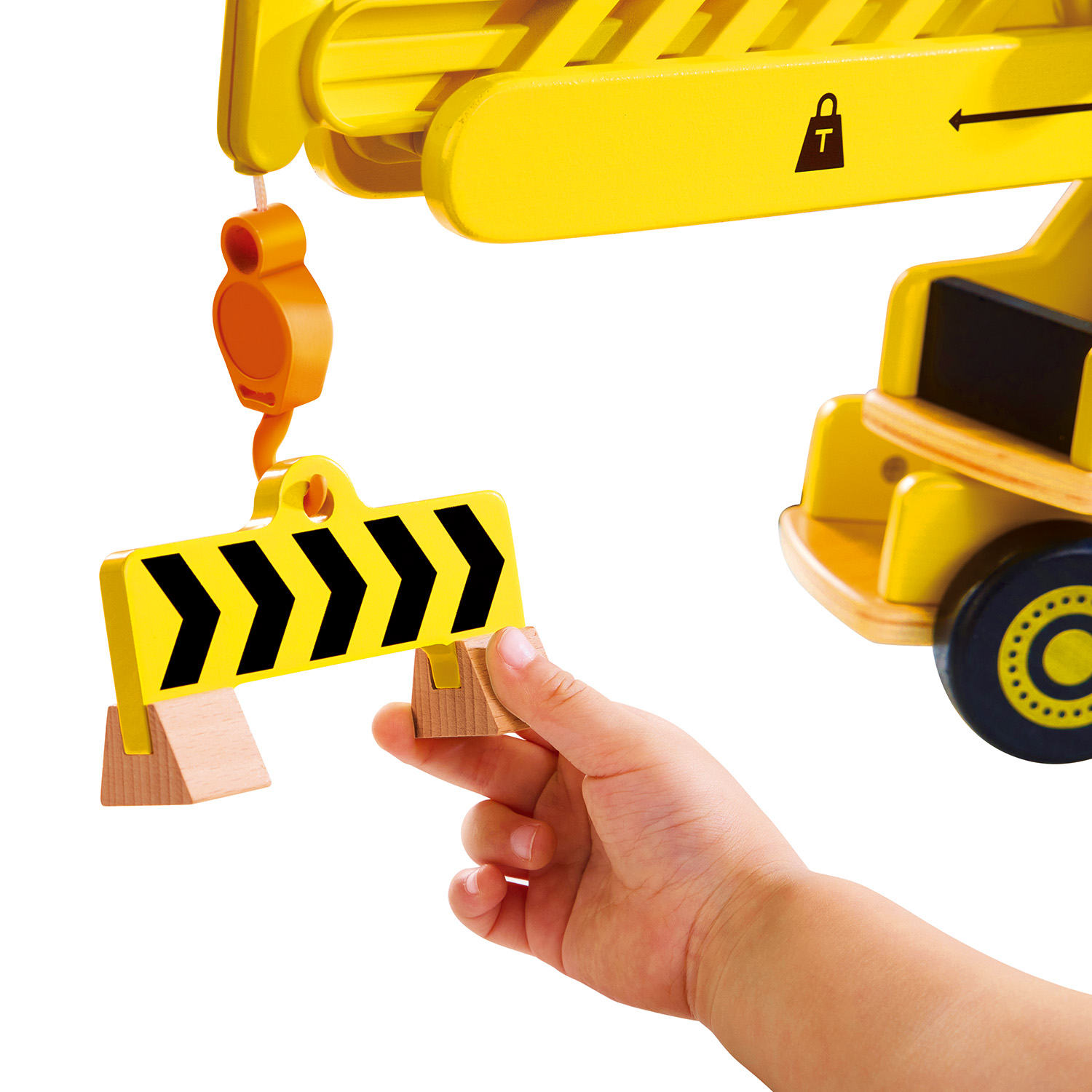 Набор игровой HAPE «Малыш-строитель» Строительный кран E3083_HP