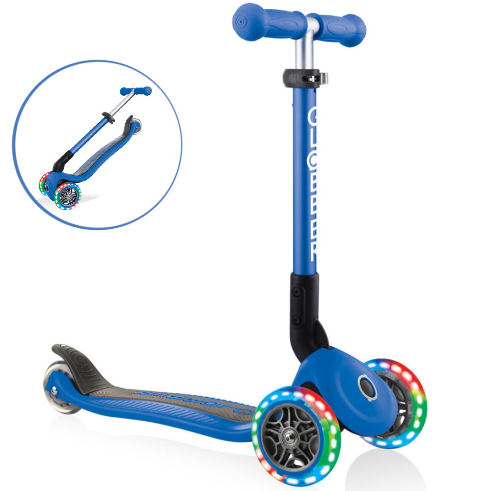 Самокат GLOBBER JUNIOR FOLDABLE LIGHTS