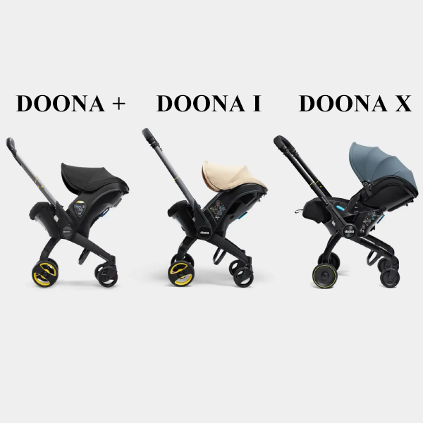 Сравнительный обзор автокресла-коляски Doona +, Doona I и Doona X Сравнительный обзор автокресла-коляски Doona +, Doona I и Doona X