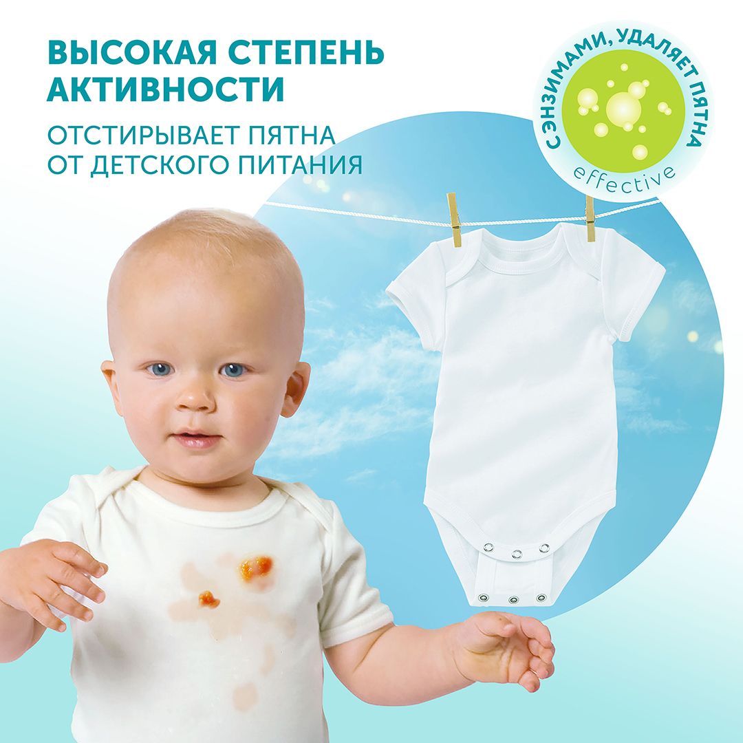 Гель-крем для стирки Lovular Giraffe 1 л 429890