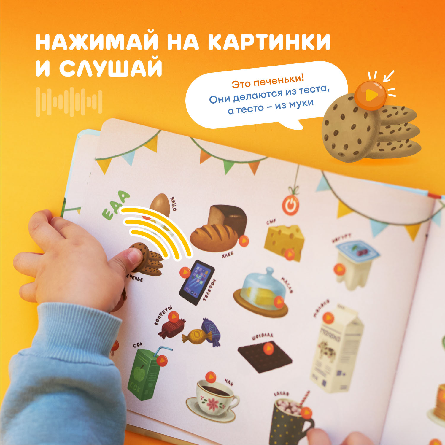Книга интерактивная Alilo Abumba Fingerbook «Всё обо всём» ABU-FING-01