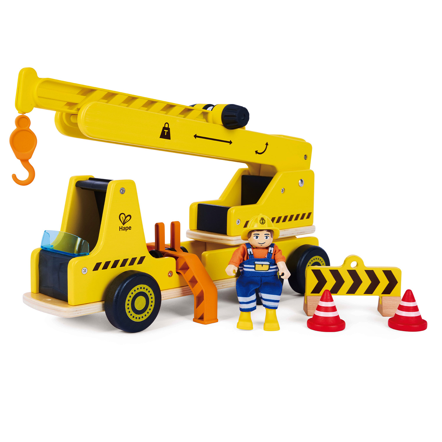 Набор игровой HAPE «Малыш-строитель» Строительный кран E3083_HP