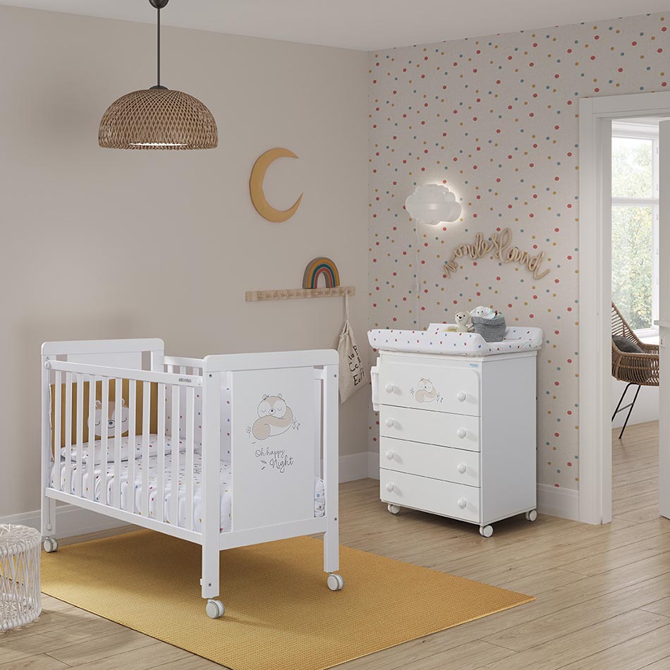 Покрывало + бортики 120х60 см Micuna Happy TX-1650