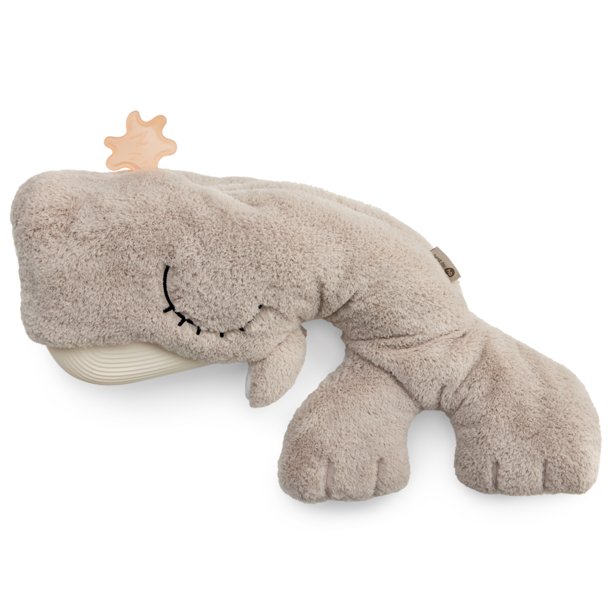 Игрушка Happy Baby мягкая для засыпания WALLY THE WHALE «УОЛЛИ ЗЕ УЭЙЛ» beige 331952