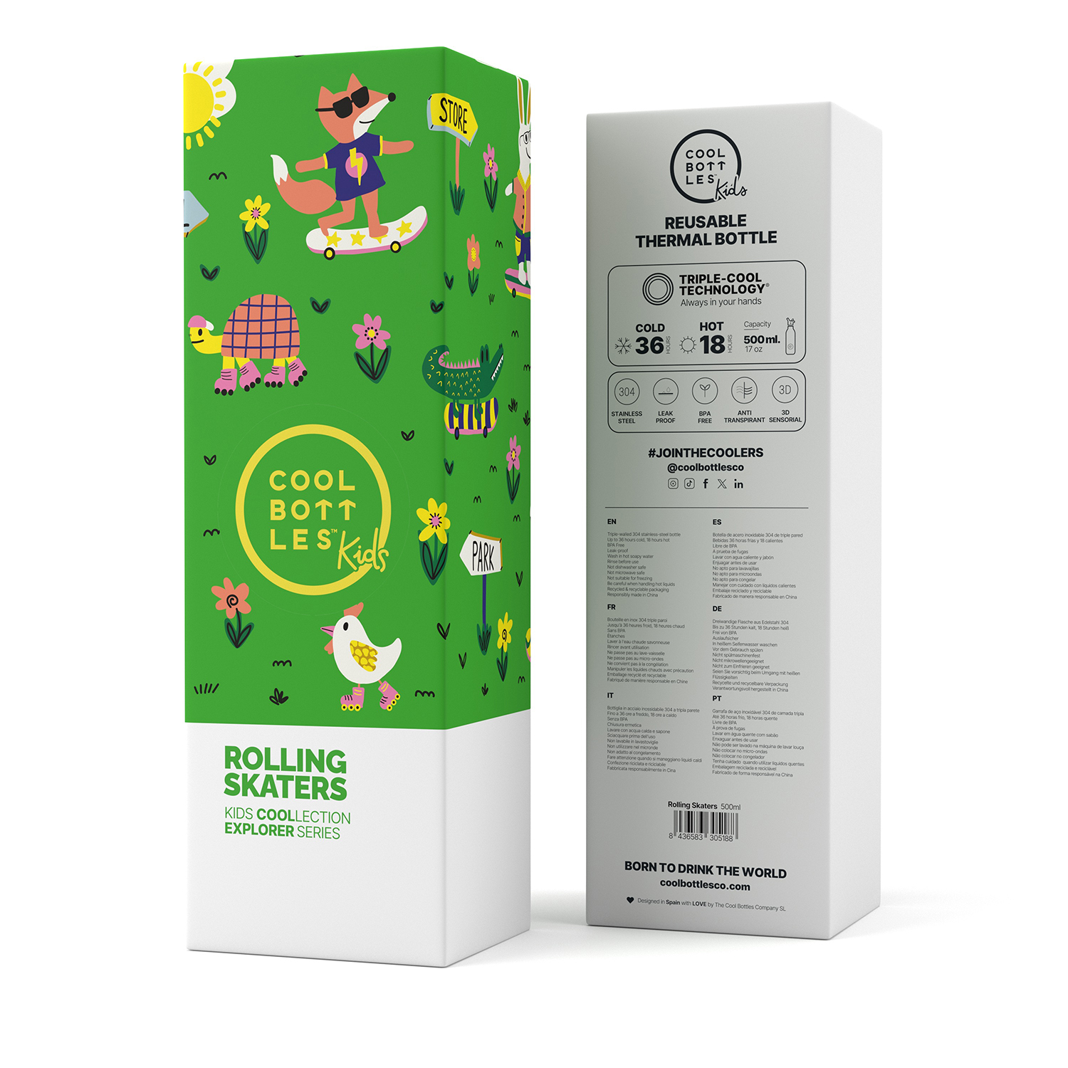 Термос–термобутылка Cool Bottles Kids 500мл
