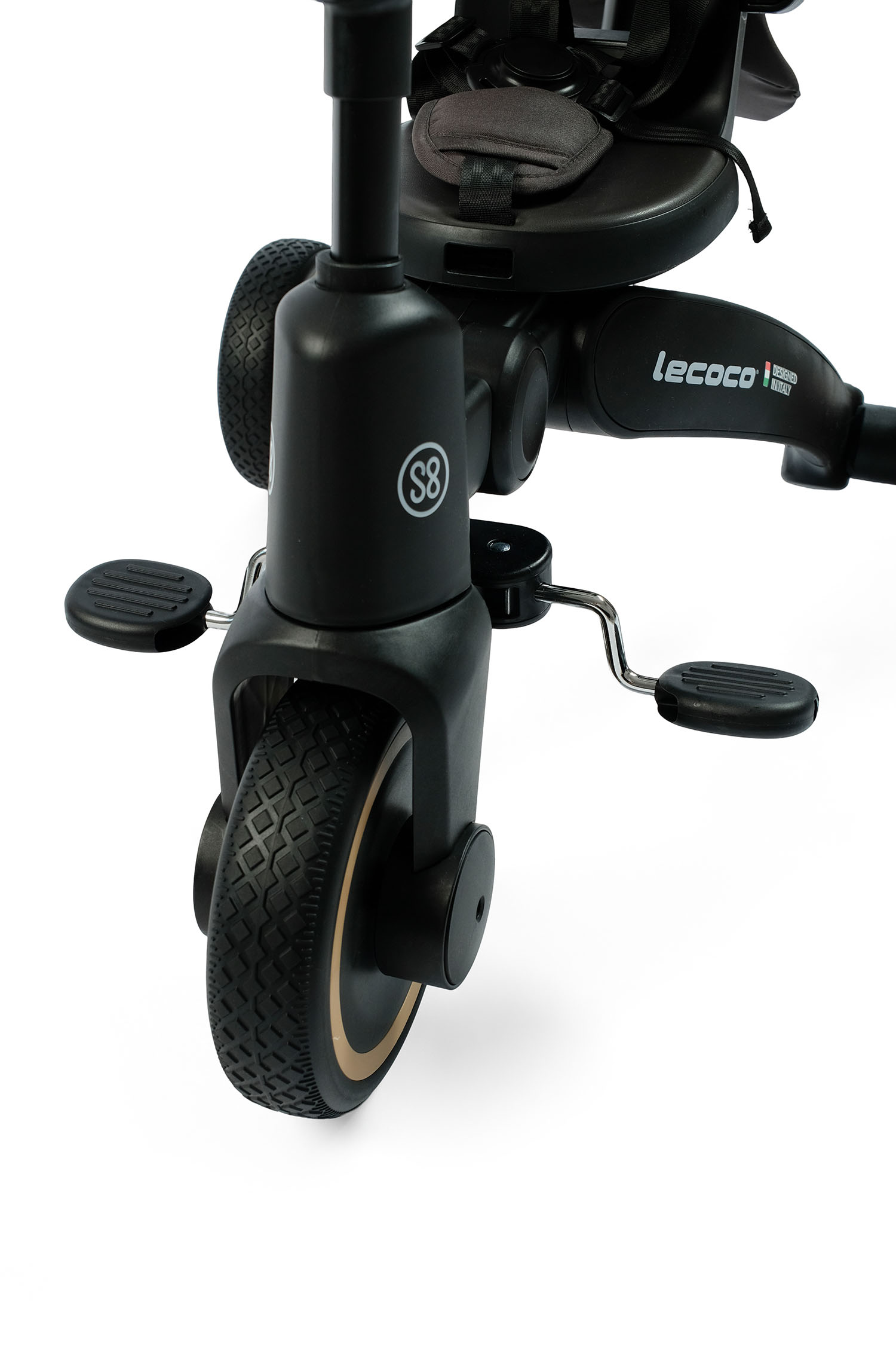 Велосипед 3-х колесный Lecoco S grey