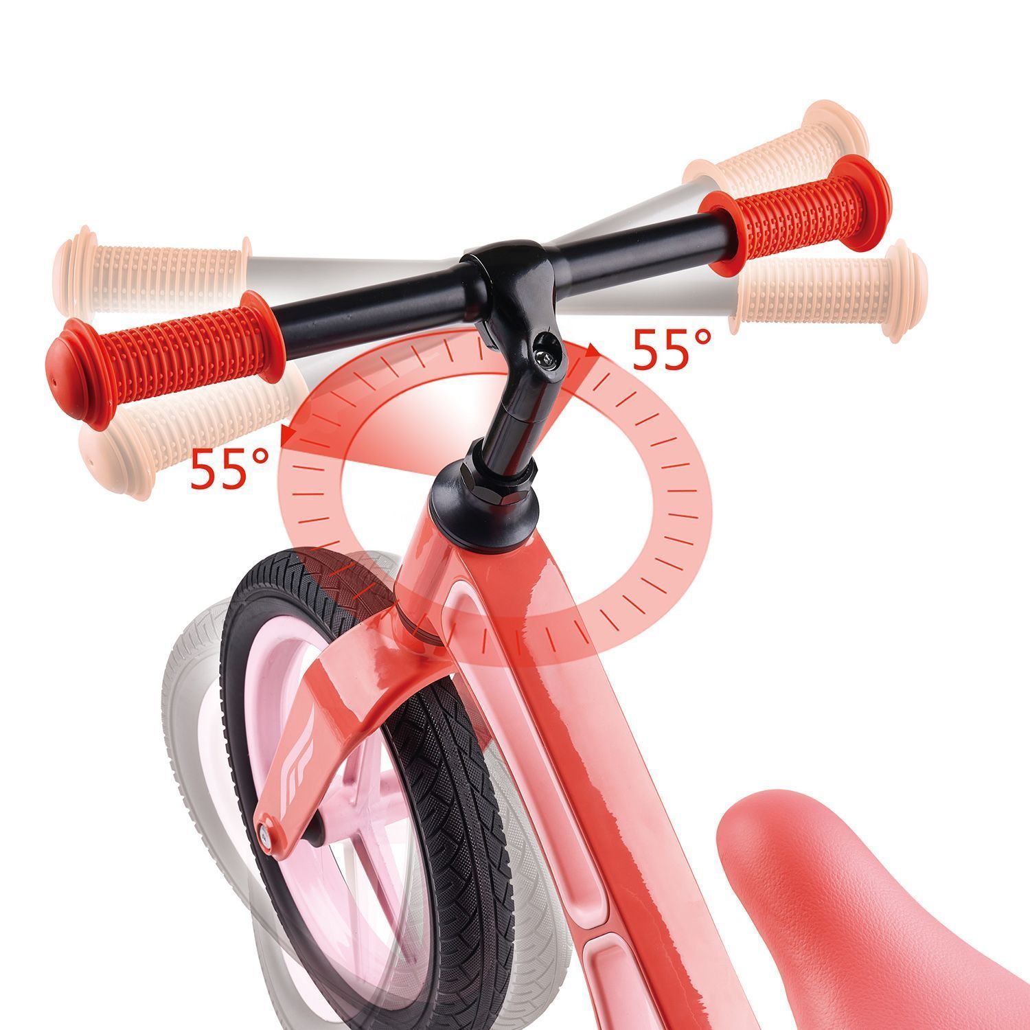 Беговел HAPE New Explorer розовый E8653_HP