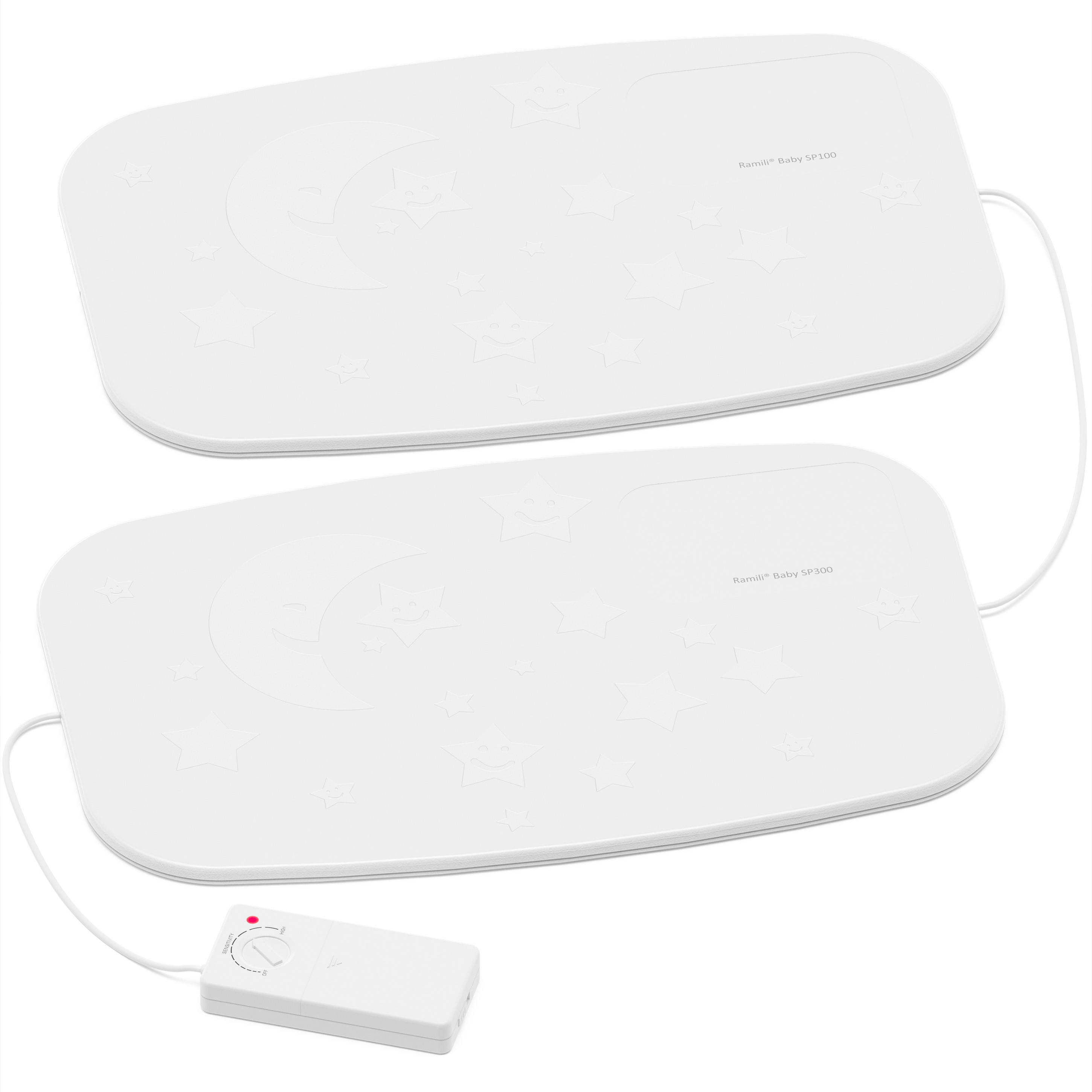 Видеоняня Ramili Baby с двойным монитором дыхания 3 в 1 Wi-Fi Full HD радио с повышенной дальностью RV1800SP2