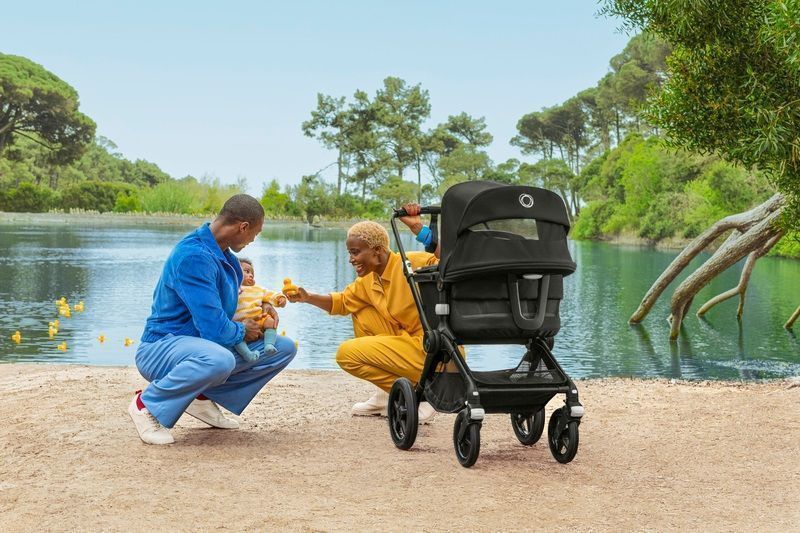 Коляска 2 в 1 Bugaboo Fox 3 Complete шасси Black