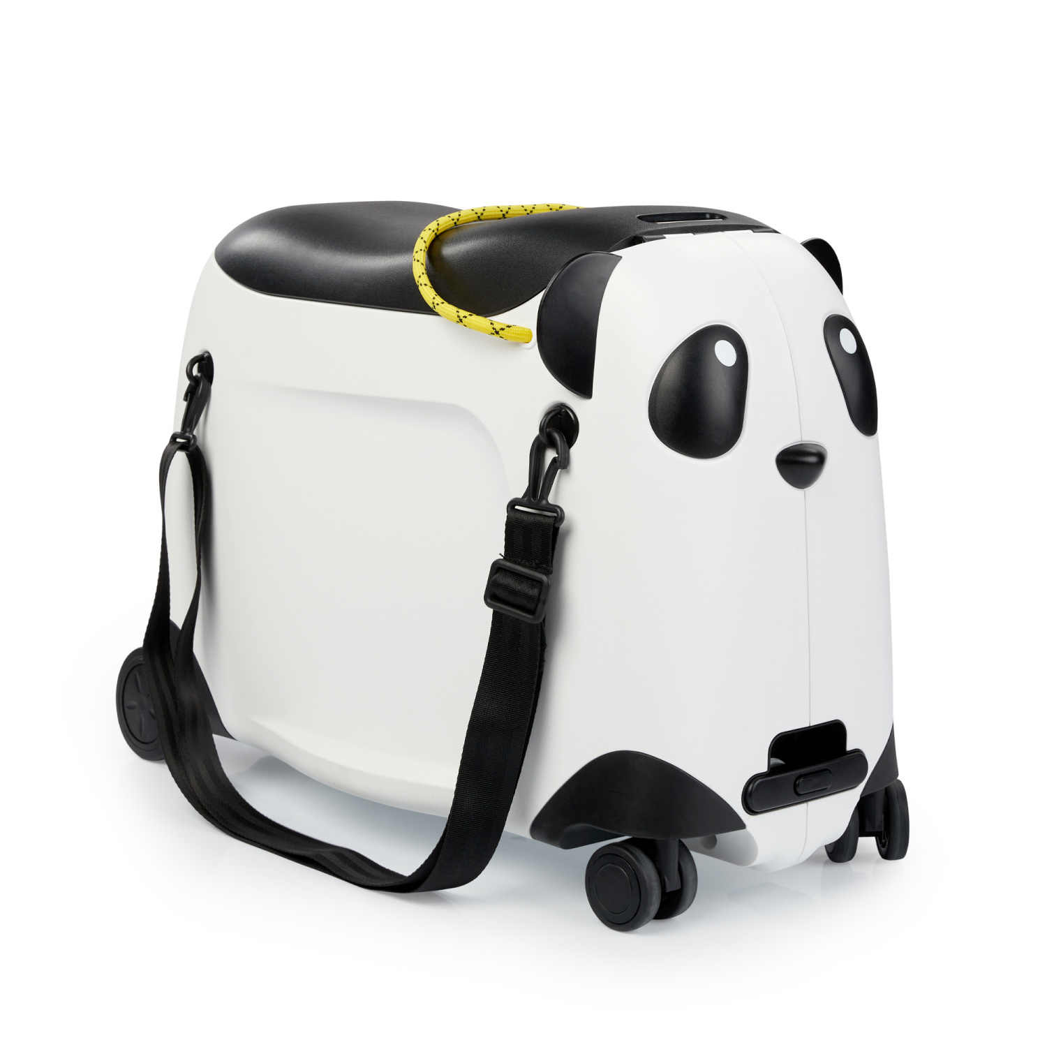Чемодан-каталка Happy Baby Panda на колесиках New 40036
