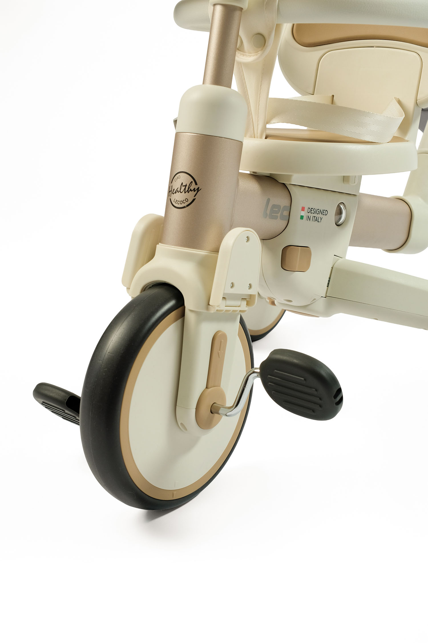 Велосипед трехколесный Lecoco S3Max beige