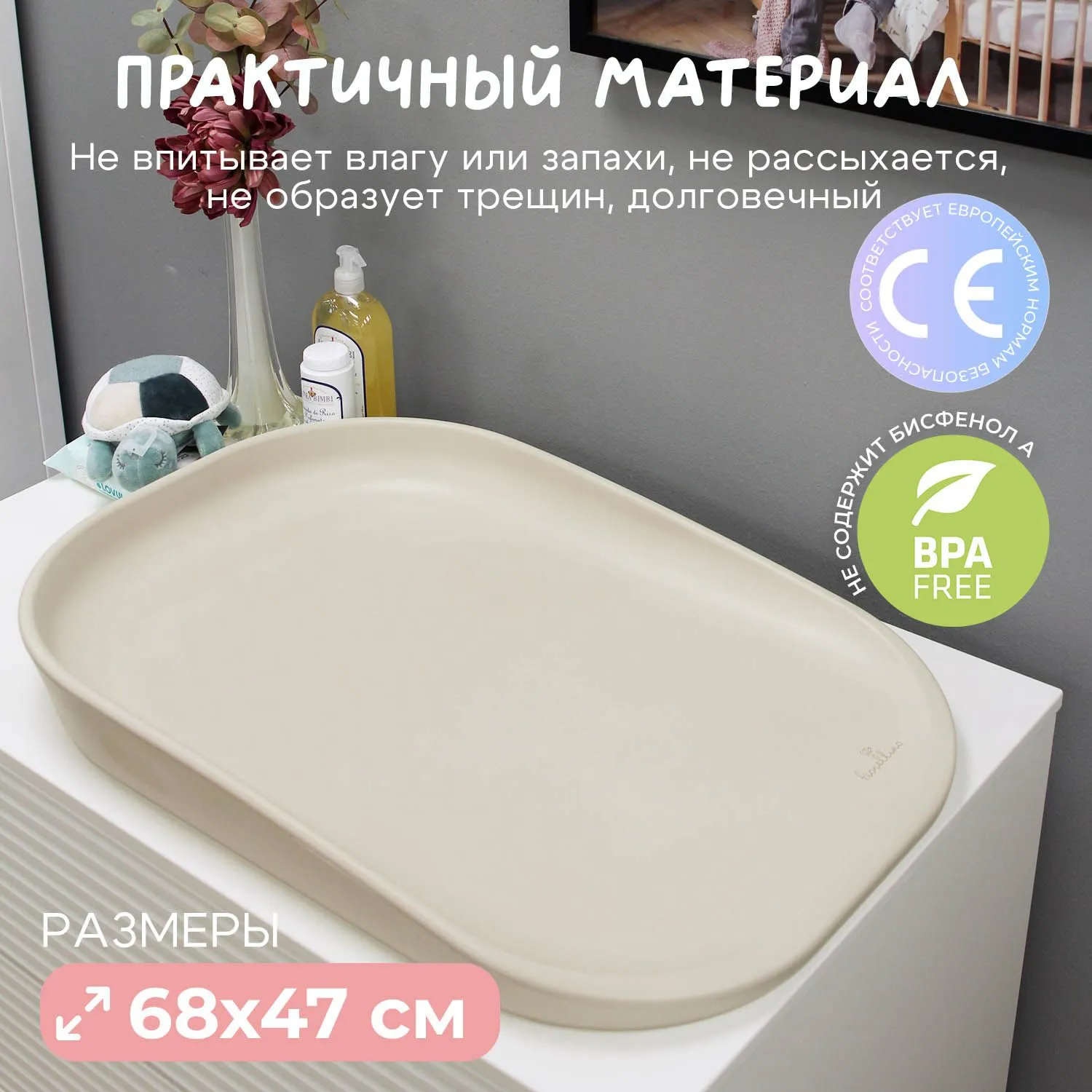 Инновационный пеленальный матрасик Fiorellino Витрина