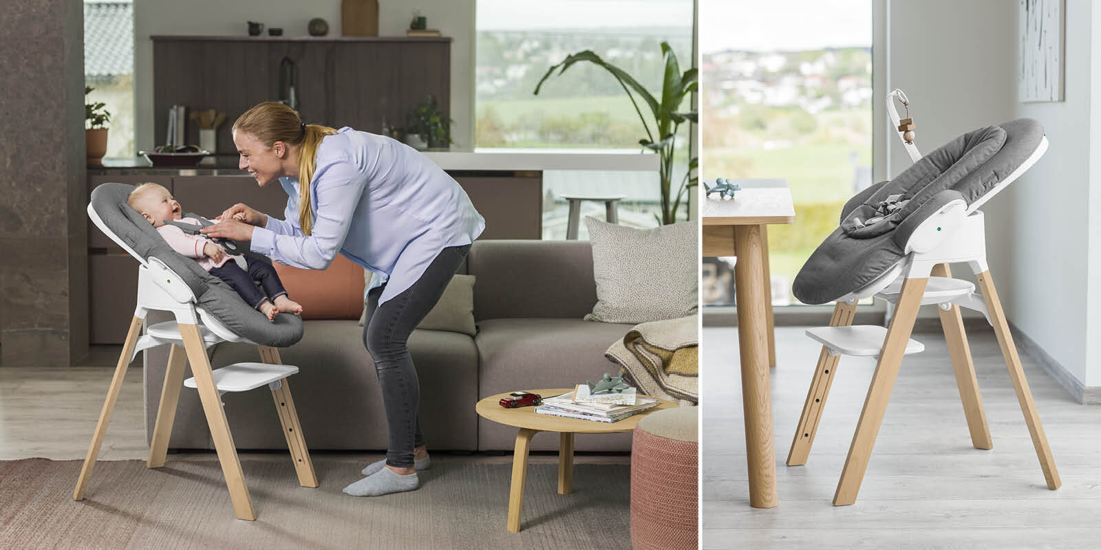 Шезлонг Stokke Steps Bouncer