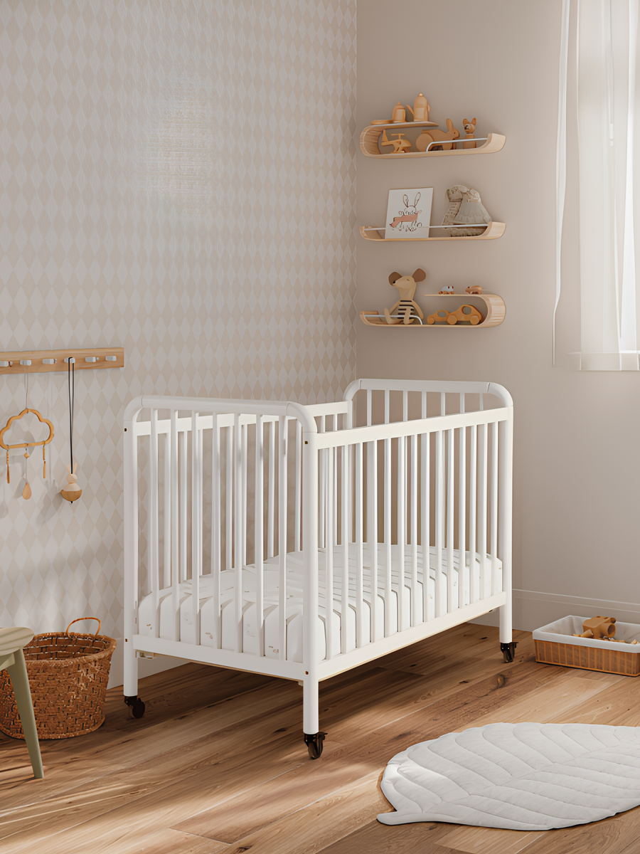 Кровать приставная Micuna Meri 120*60, 5 уровней ложа, дерево