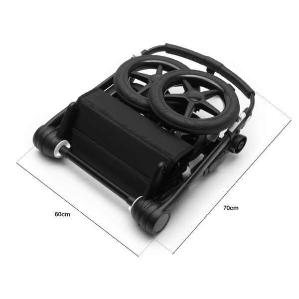 Коляска 2 в 1 Bugaboo Fox 3 Complete шасси Black