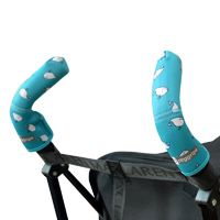 Чехлы Choopie CityGrips (Сити Грипс) на ручки для коляски-трости 379/4103 aqua whale