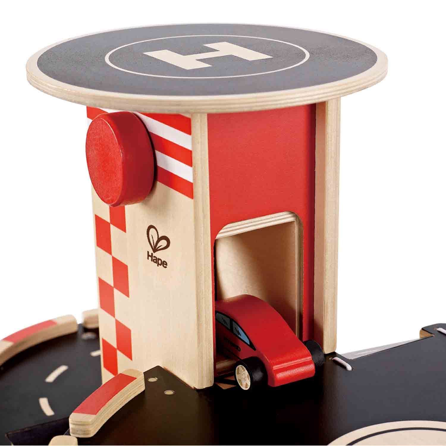 Игровой набор Hape «Многоуровневая парковка»