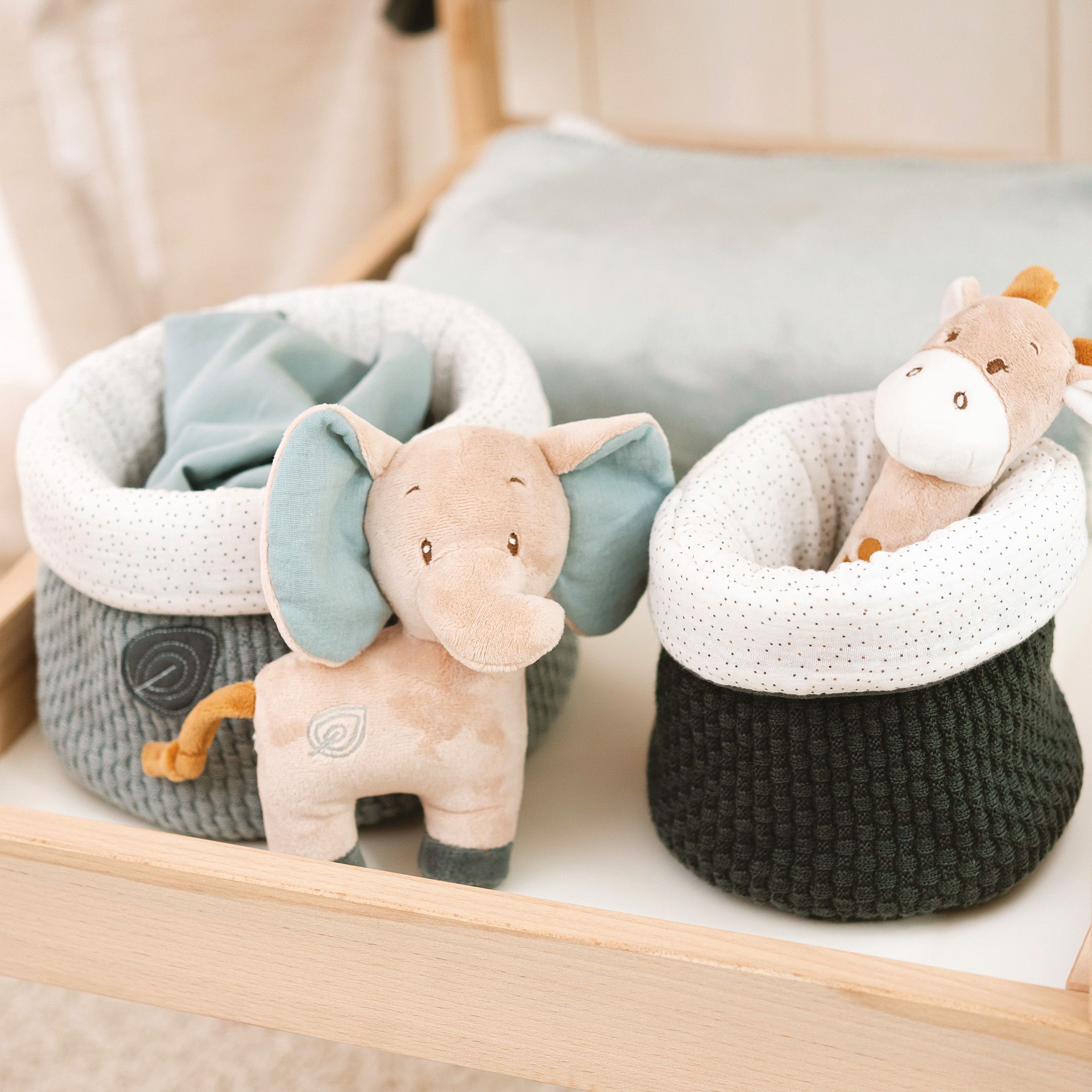 Мягкая музыкальная игрушка Nattou Soft Toy Mini