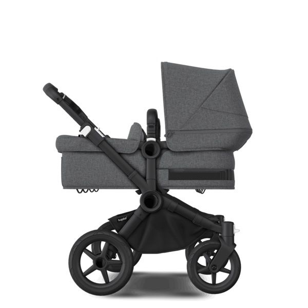 Коляска 2 в 1 Bugaboo Donkey5 Twin шасси Black