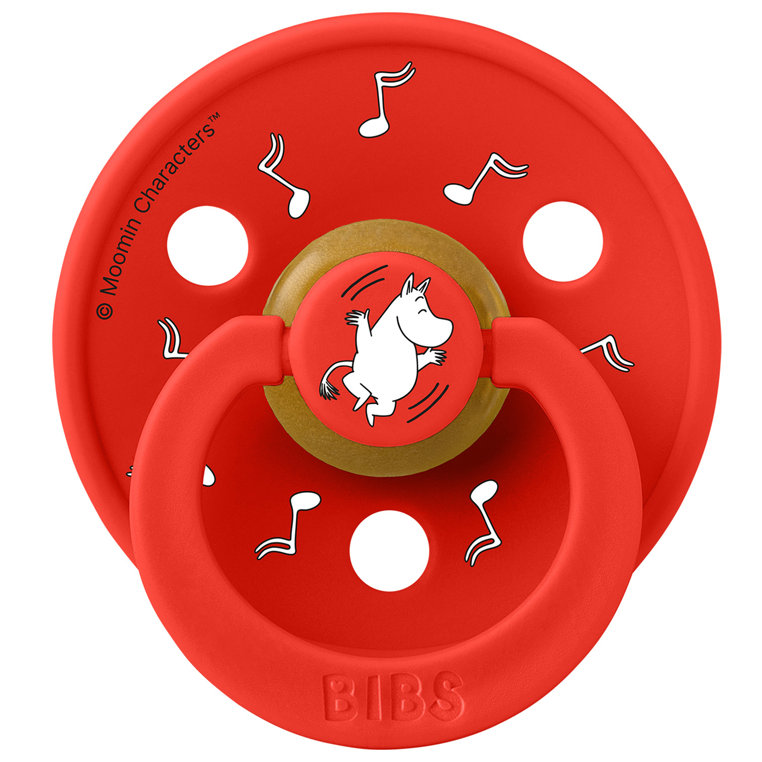 Пустышка латексная BIBS x Moomin Colour, 0+ мес