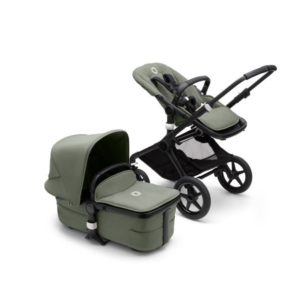 Коляска 2 в 1 Bugaboo Fox 3 Complete шасси Black