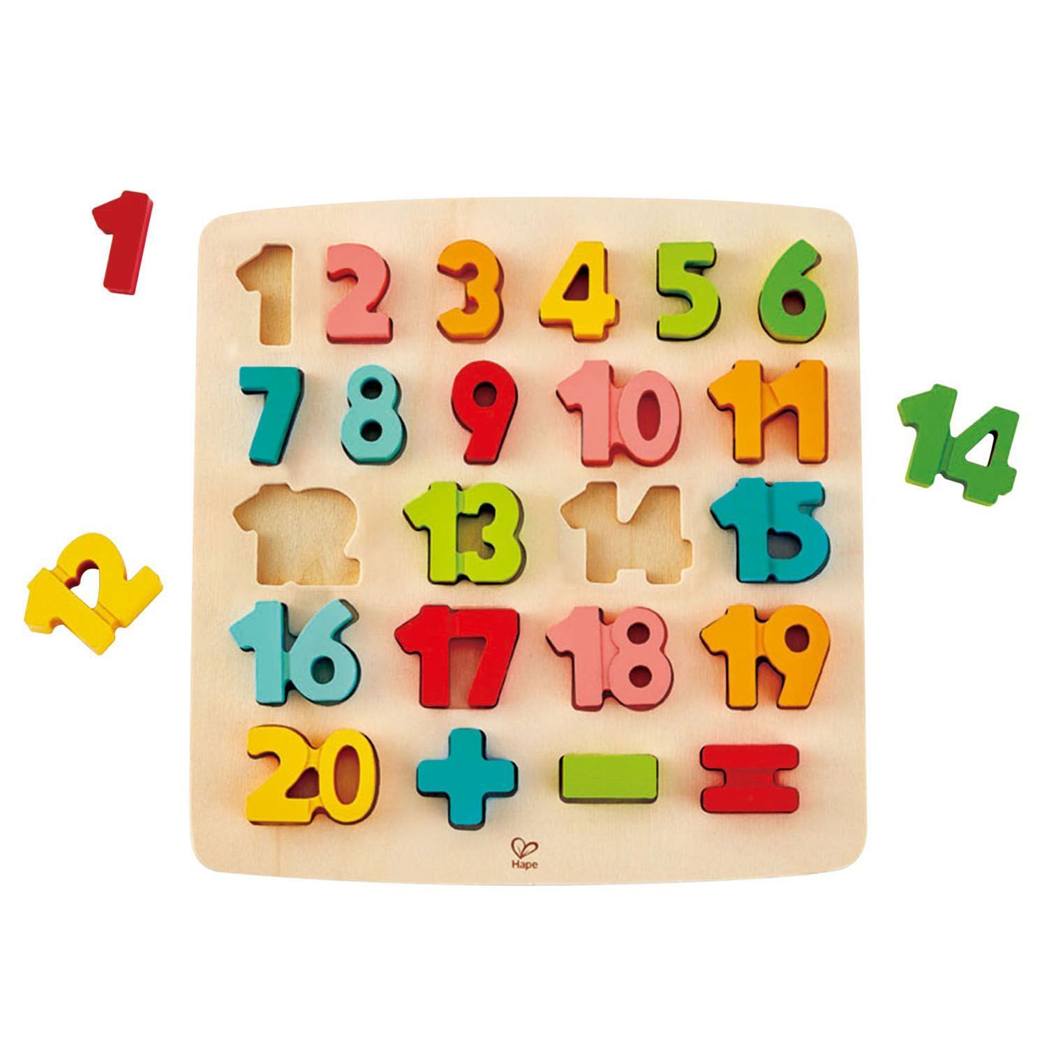 Головоломка-мозаика Hape «Математическая»