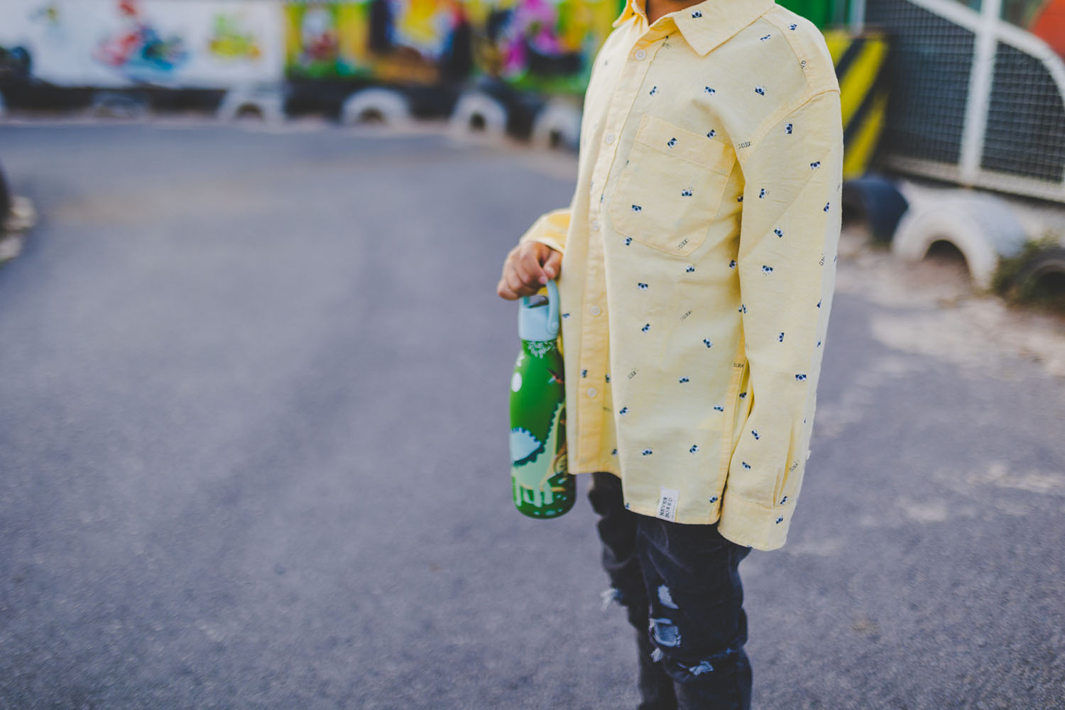 Термос–термобутылка Cool Bottles Kids серия Wonders Jurassic Era 350 мл