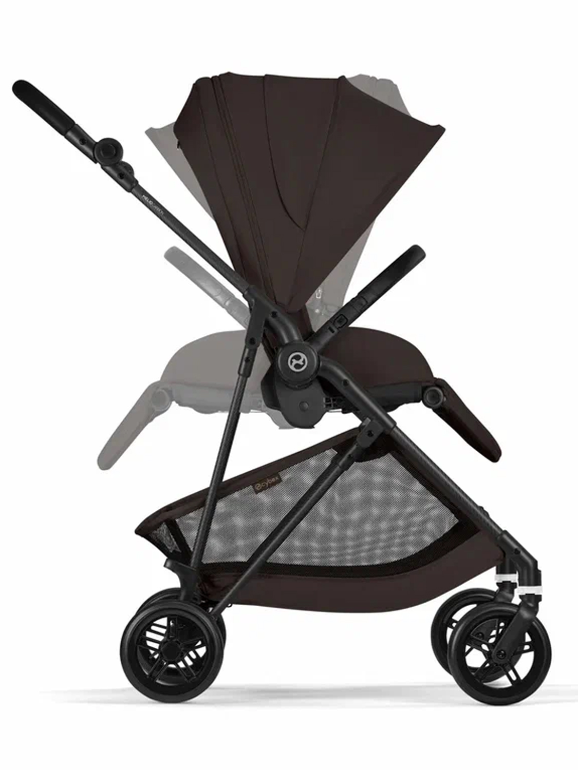 Коляска прогулочная Cybex Melio с дождевиком и бампером