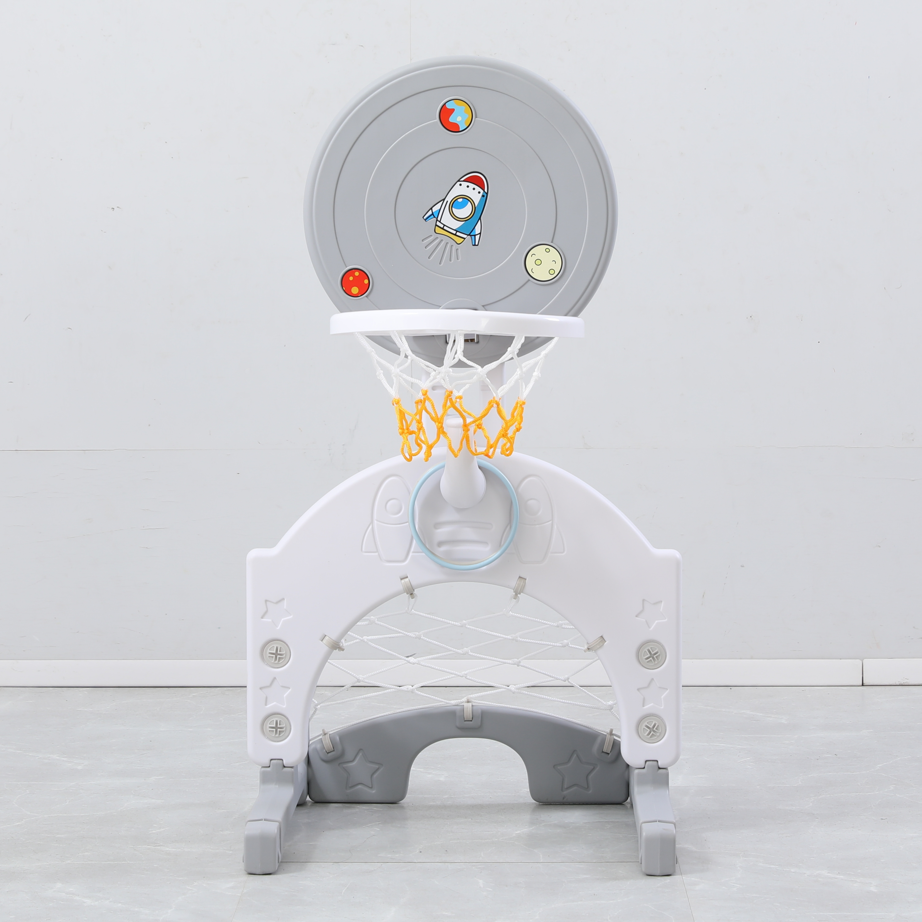 Стойка баскетбольная UNIX Kids Space Grey PPBSGRY