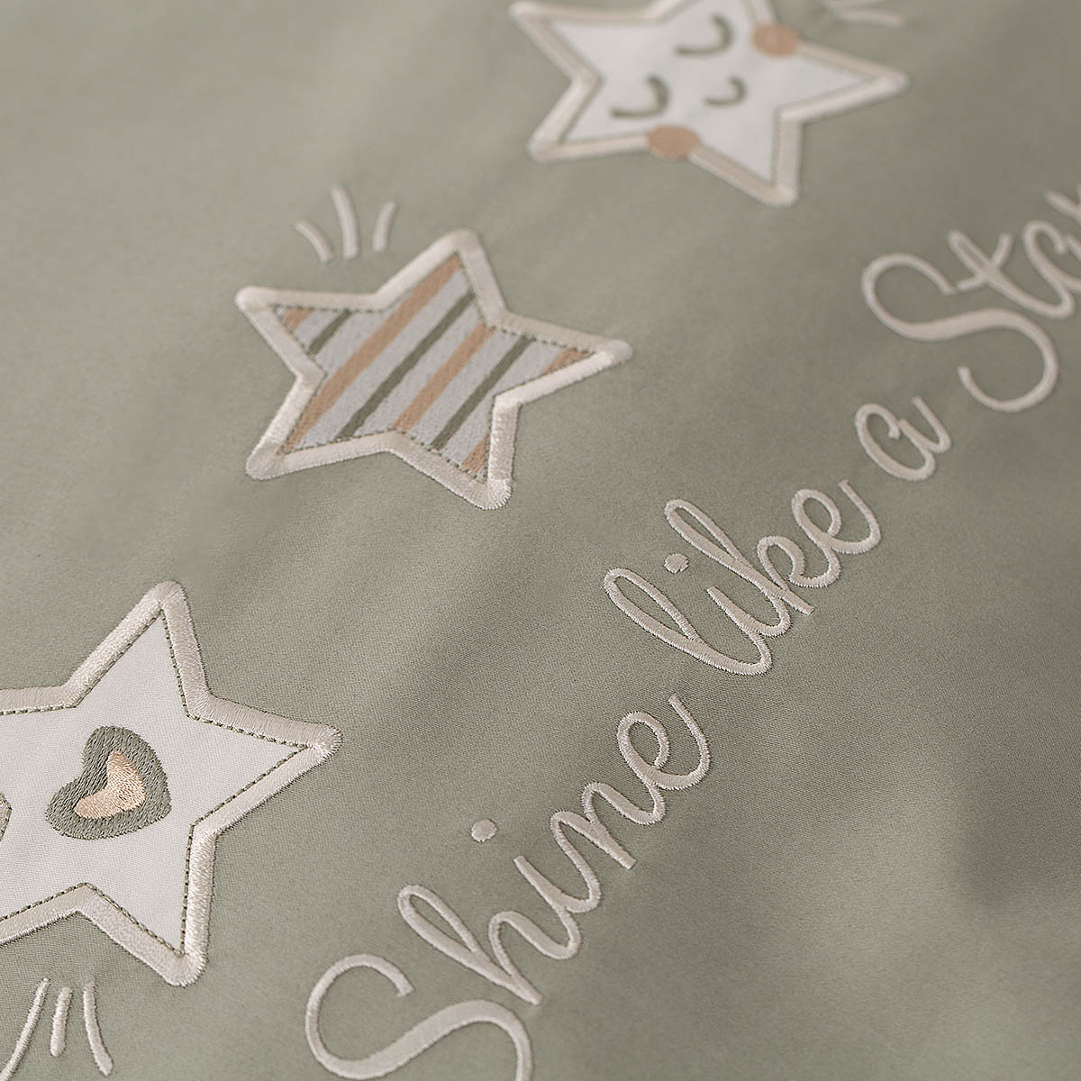 Постельное белье Perina Little Star Оливковый 160х80 см 3 предмета