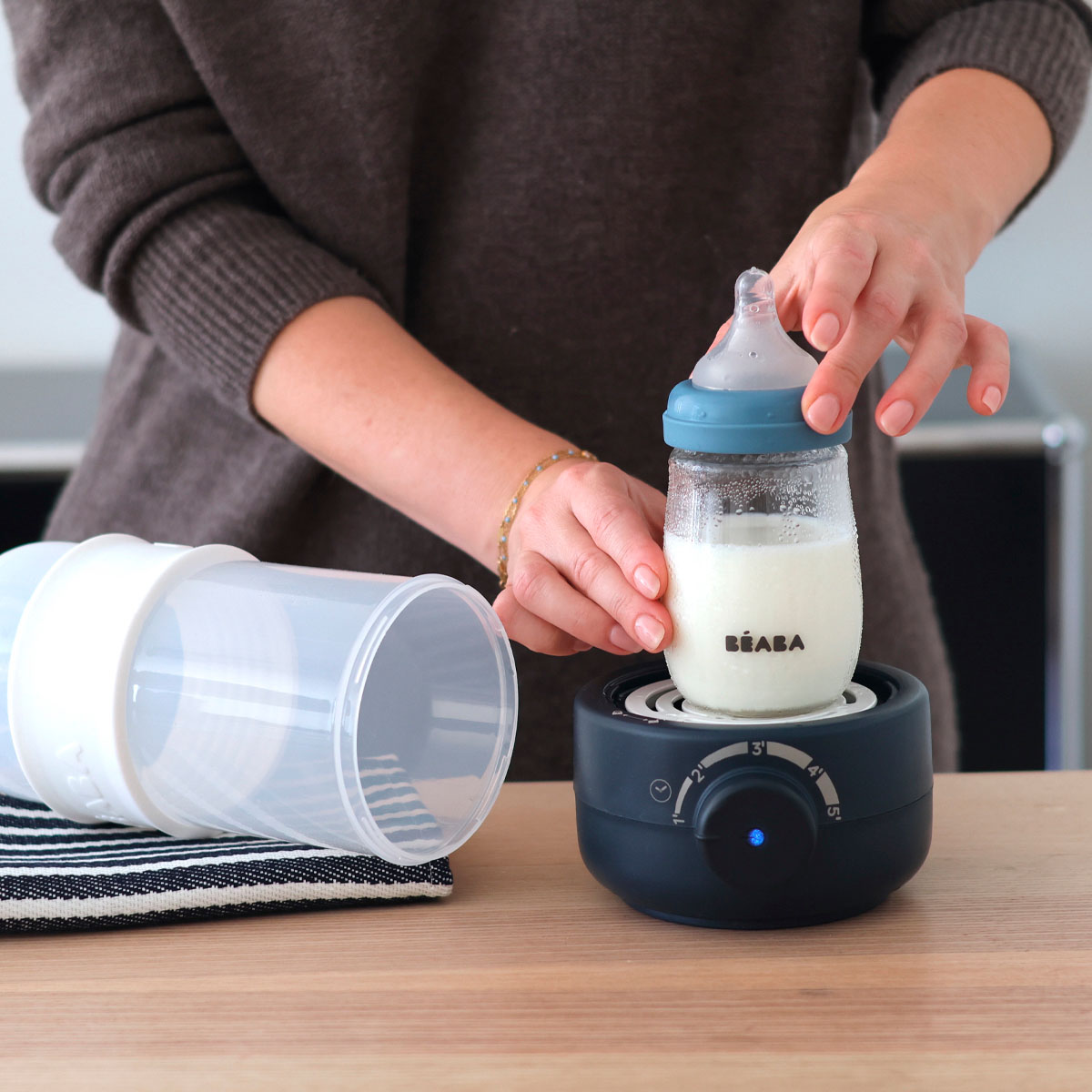 Подогреватель детских бутылочек Beaba 2 в 1 Baby Milk Second