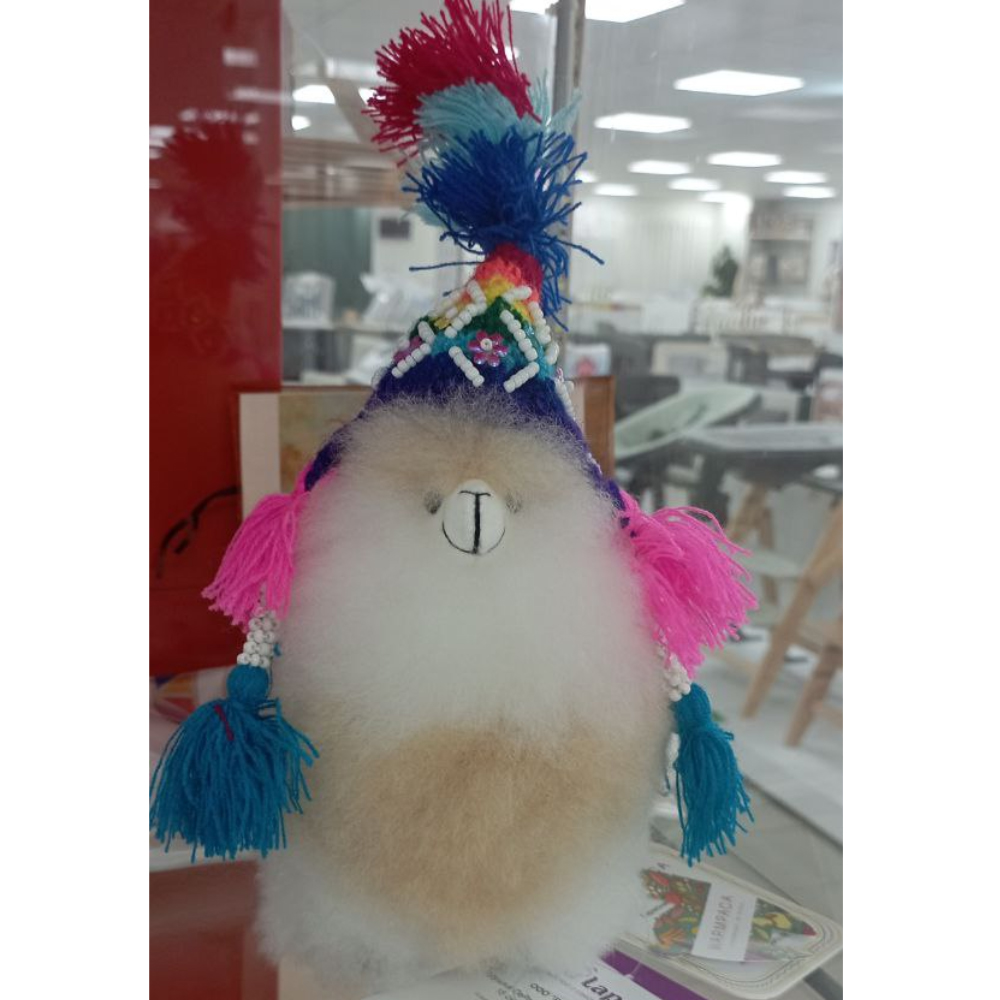 Игрушка мягкая ЛеРаРу Альпака уакайа Арекипе 15 см