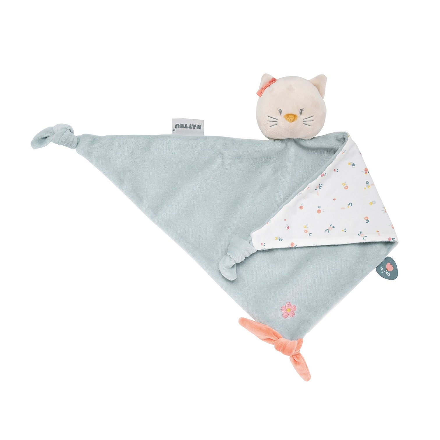 Игрушка мягкая Nattou Doudou большая MILA ZOË LANA Кот 266130