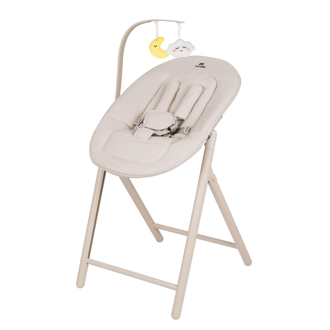Стульчик для кормления CARRELLO Tenero Бежевое дерево (Olympus Beige Wooden) CRL-9507. Изображение 4