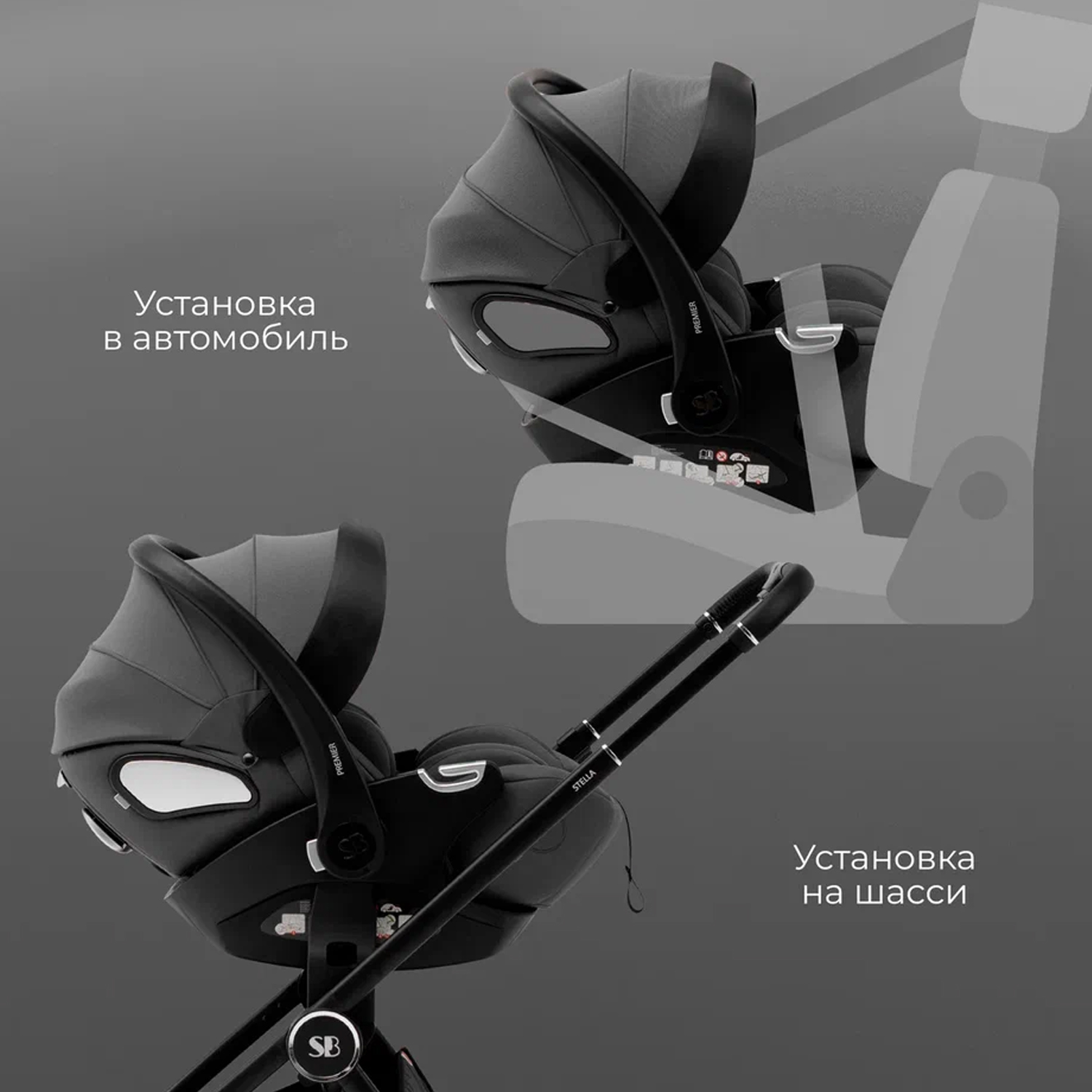 Автокресло 0+ Sweet Baby Premier WG06 Pro