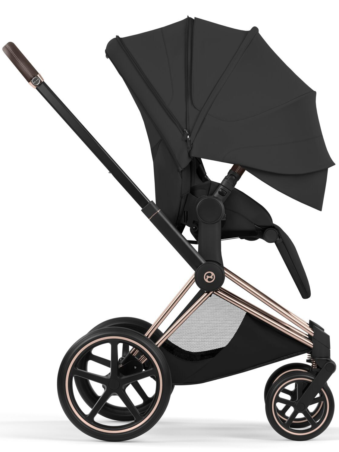 Коляска 2 в 1 Cybex Priam (5) Style шасси Rosegold