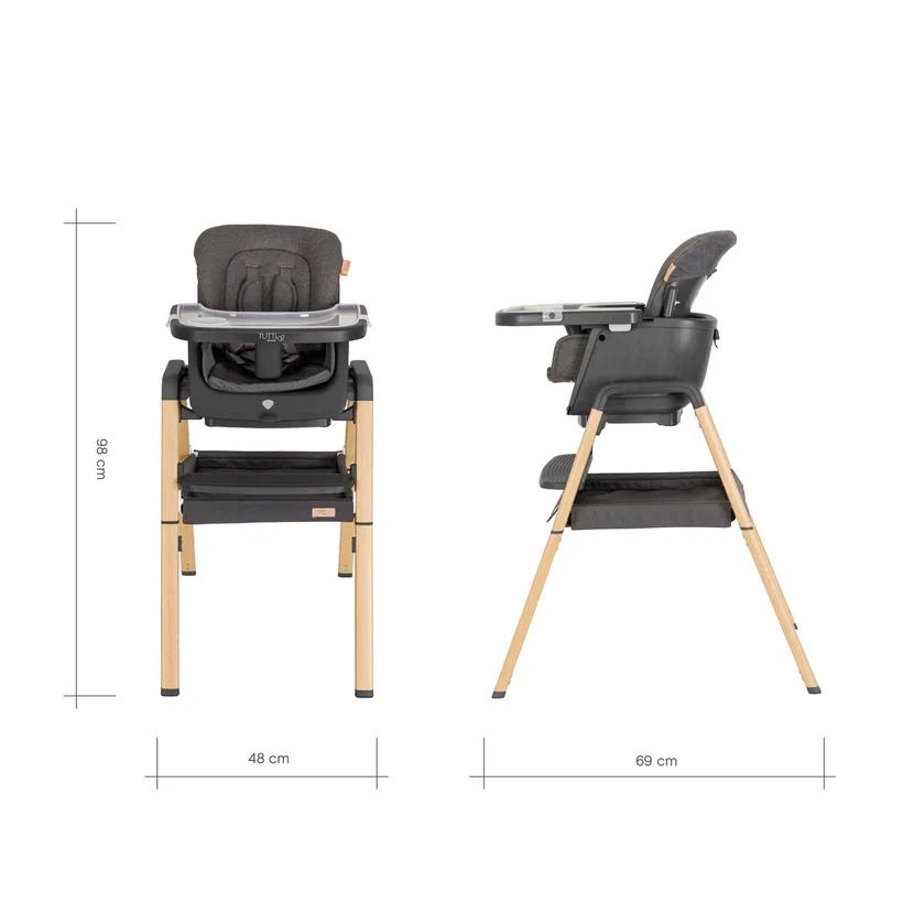 Стул Tutti Bambini для кормления растущий High Chair Nova