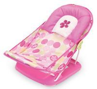Лежак с подголовником Summer Infant для купания розовый 18515