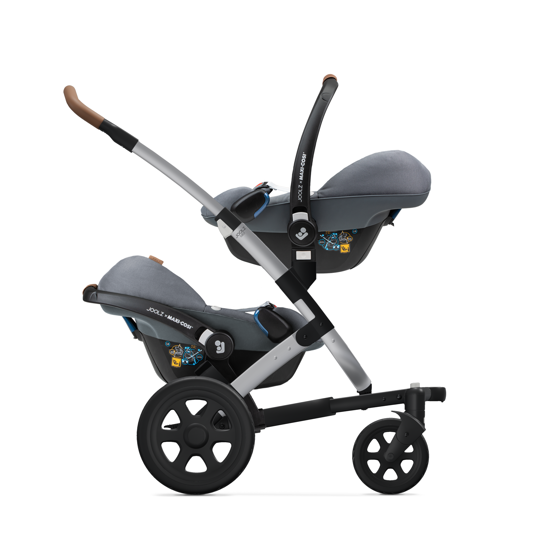 Адаптер нижний Joolz GEO & GEO2 для автокресла Maxi-Cosi/Cybex/BeSafe
