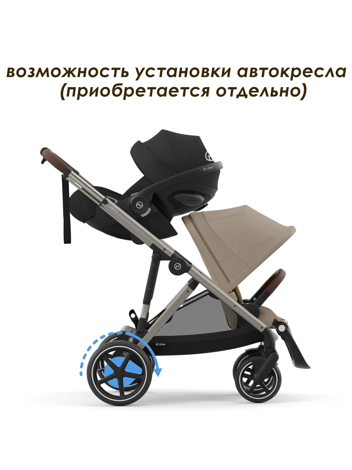 Коляска для погодок Cybex E-Gazelle S