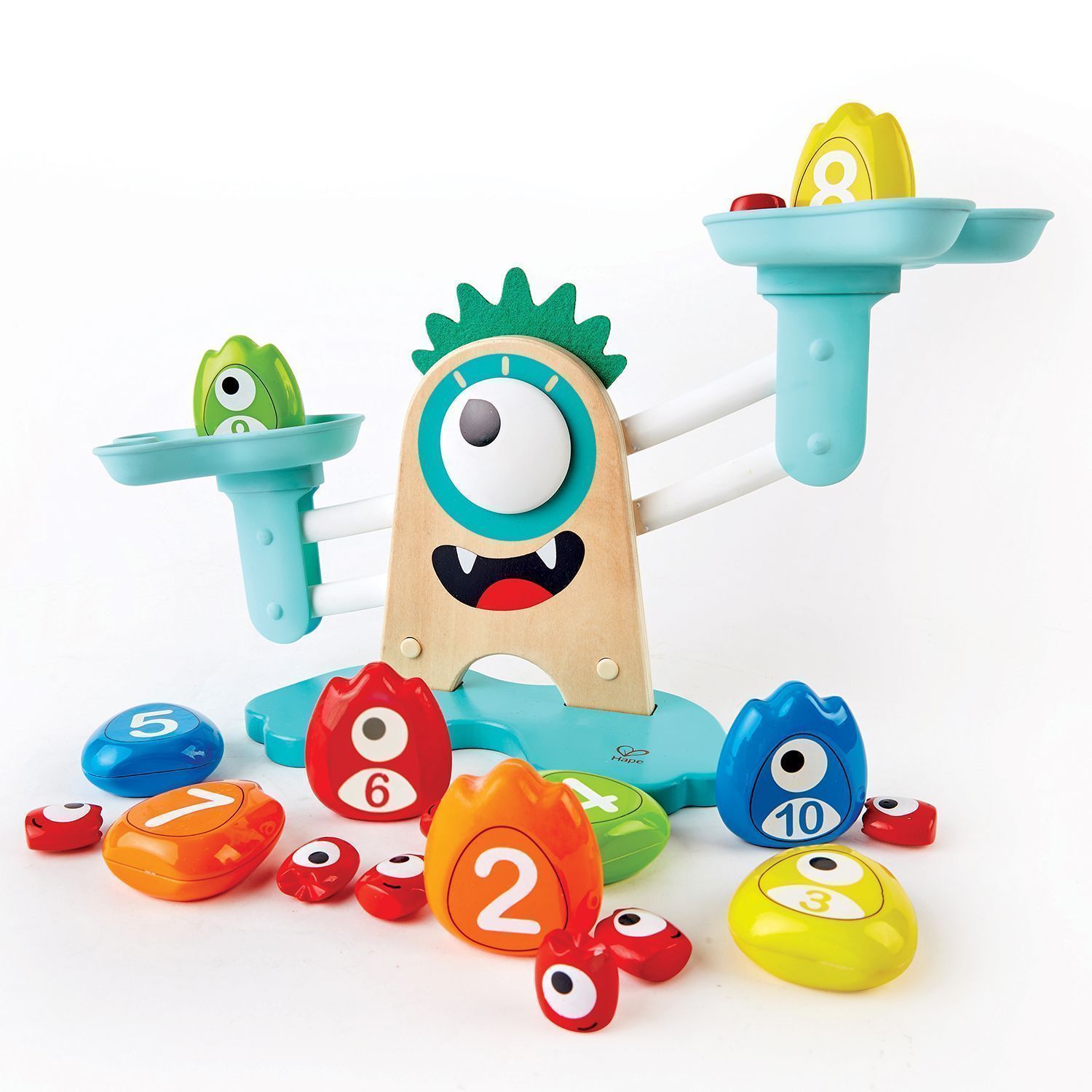 Игрушечные весы Hape «Монстрики»